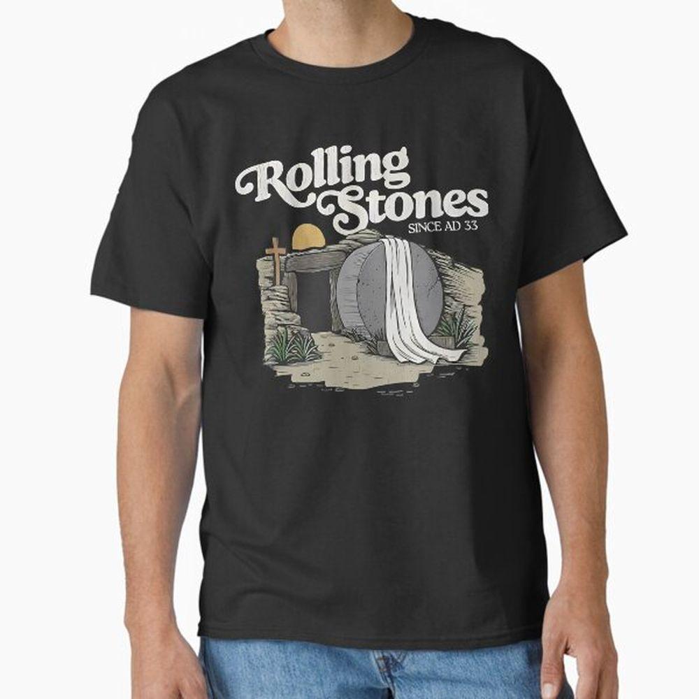 Easter Jesus Comfort Color Rolling Stones Tshirt Easter Jesus Comfort Color Rolling Stones Tshirt